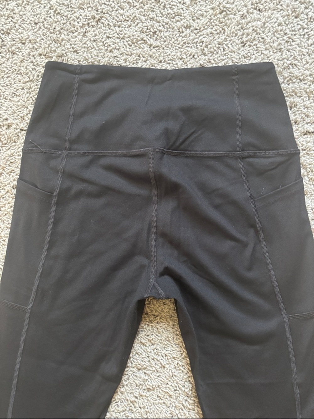 Victoria Sport Knockout Sleek Black High-Rise Workout Leggings - Picture 12 of 12
